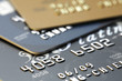 Credit Cards close-up  - Stock Image