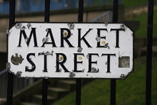 Market Street Sign Edinburgh
