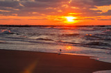 Fototapeta Fototapety z morzem do Twojej sypialni - Zachód słońca nad morzem