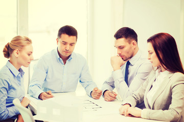 Poster - team of architects and designers in office