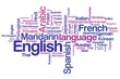 © Tupungato - Languages word cloud