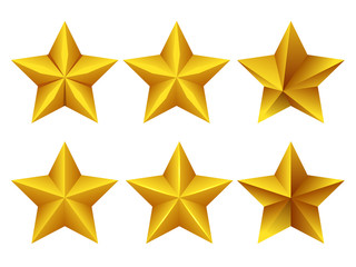 Wall Mural - star icons