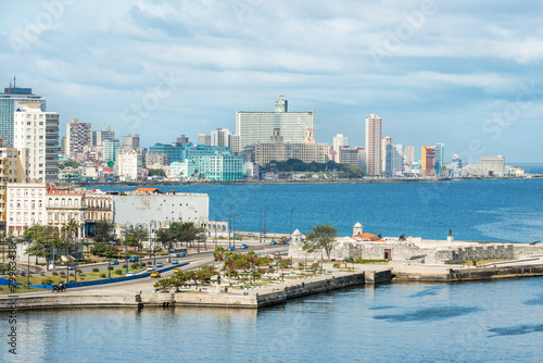 Nowoczesny obraz na płótnie The city of Havana on a beautiful day