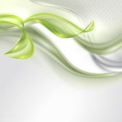 Abstract wave spring background