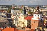 Miasto Lublin, widok z lotu ptaka