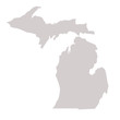 Michigan State map