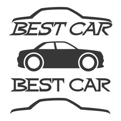 Poster - Vector set. Car signs.