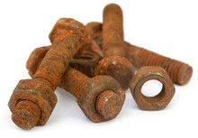 Rusty Bolt And Nut