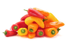 Sweet Peppers Of Different Colors