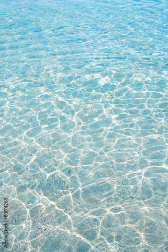 沖縄の海 透明な海の波模様 Stock Photo Adobe Stock