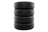 Fototapeta  - Summer car tires