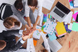 © lenets_tan - Business team with hands together - teamwork concepts