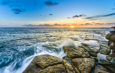 Wall Mural - Coogee beach, Sydney Australia.