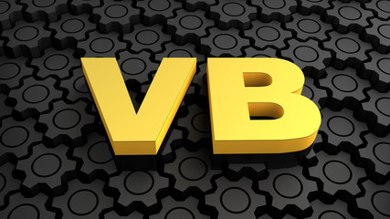 Wall Mural - vb - visual basic