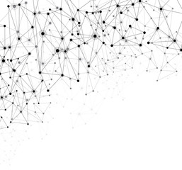 Wall Mural - communication social background.