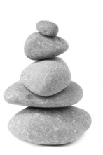 Rocks Balancing On Top Of Each Other