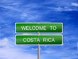 Costa Rica Travel Sign