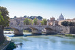 Ponte Vittorio Emanuele II, Rome, Italia