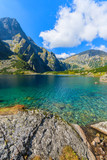 Fototapeta Natura - Beautiful Czarny Staw lake in summer, Tatra Mountains, Poland