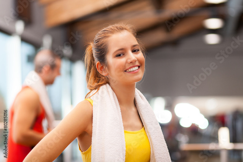 Obraz Dibond Portret kobiety fitness