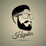 Fototapeta  - Hipster symbol style