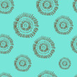 Seamless floral pattern. Abstract vector background.