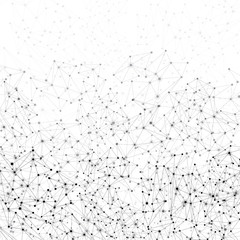 Wall Mural - communication social background.