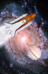 Wall Mural - space shuttle rocket spaceship