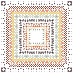 Canvas Print - repeating borders set