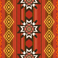 Wall Mural - Etnic textile pattern