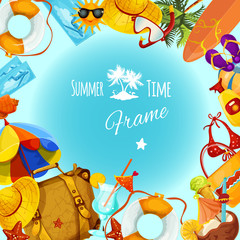 Poster - Summer Holidays Frame