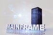 Composite image of mainframe