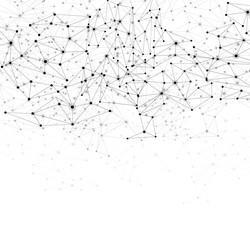 Wall Mural - communication social background.