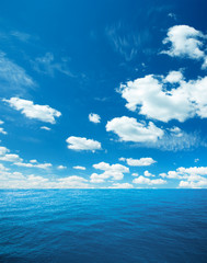 Wall Mural - perfect sky and ocean