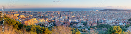 Plakat Panorama Barcelony