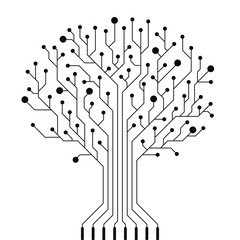 Vector circuit board tree