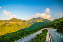 Hai Van Pass - The Famous Road Which Leads Along The Coastline M