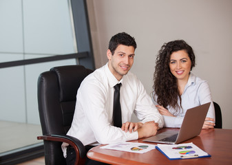 Wall Mural - Business meeting