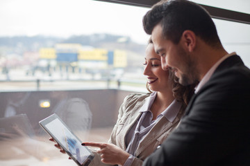 Wall Mural - business discussing