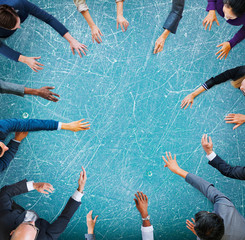 Sticker - Business People Meeting Working Team Teamwork Concept