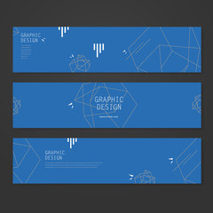 Canvas Print - simplicity banner template design