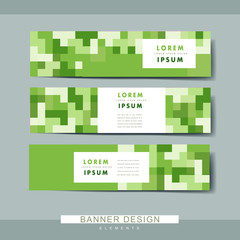 Wall Mural - lovely banner template design