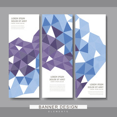 Wall Mural - attractive banner template design