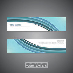 Wall Mural - elegant banner template design