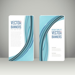 Wall Mural - elegant banner template design