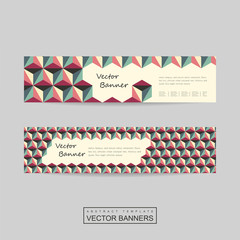 Wall Mural - modern banner template design