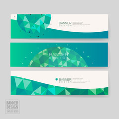 Wall Mural - simplicity banner template design