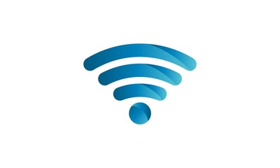 Wall Mural - wi-fi logo