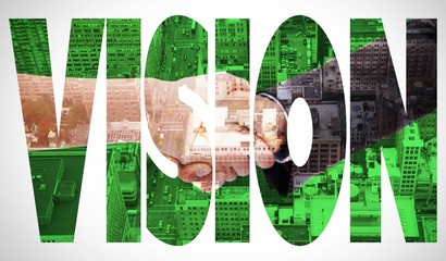 Poster - Vision against new york