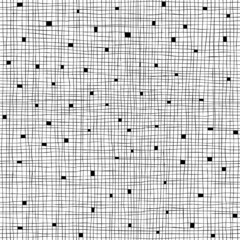 Aufkleber - Seamless Cell hand-drawn pattern